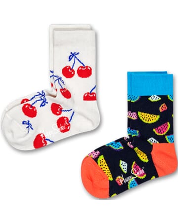 2-Pack Kids Fruit Socks