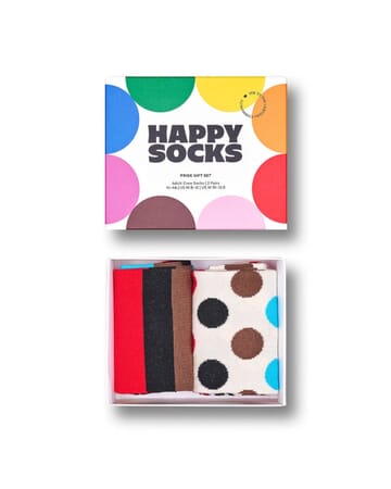 2-pack Pride Designer Crew Length Socks Gift Set For Women And Men