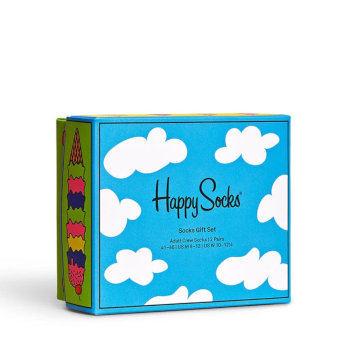 2-pack Sunny Day Crew Length Socks Gift Set For Women And Men