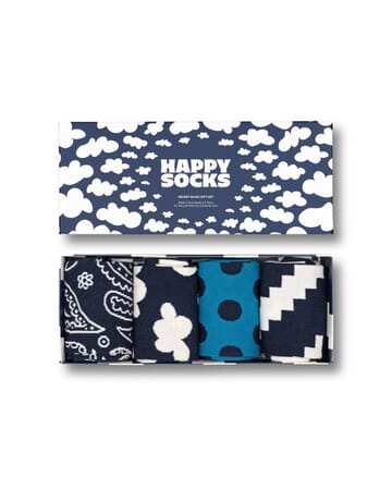 4-pack Moody Blues Crew Length Socks Gift Set For Women And Men