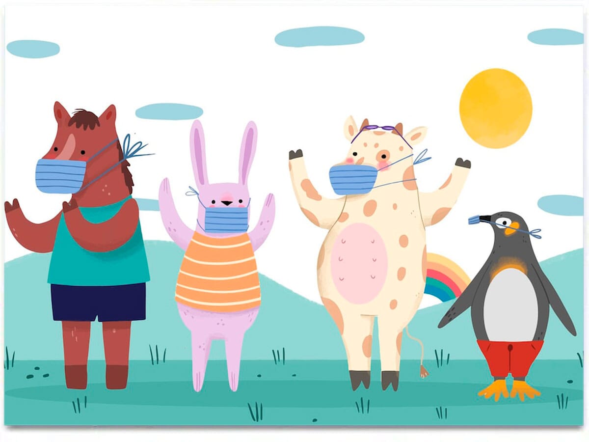 Animal with Mask
