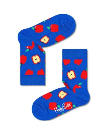 Apple Crew Length Socks For Kids