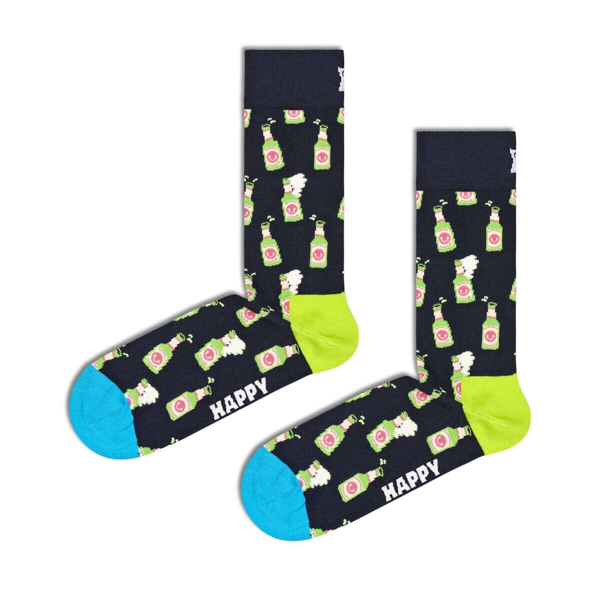 Beer Crew Length Socks for Women and Men