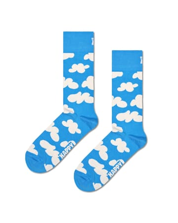 Cloudy Crew Length Socks for Women and Men