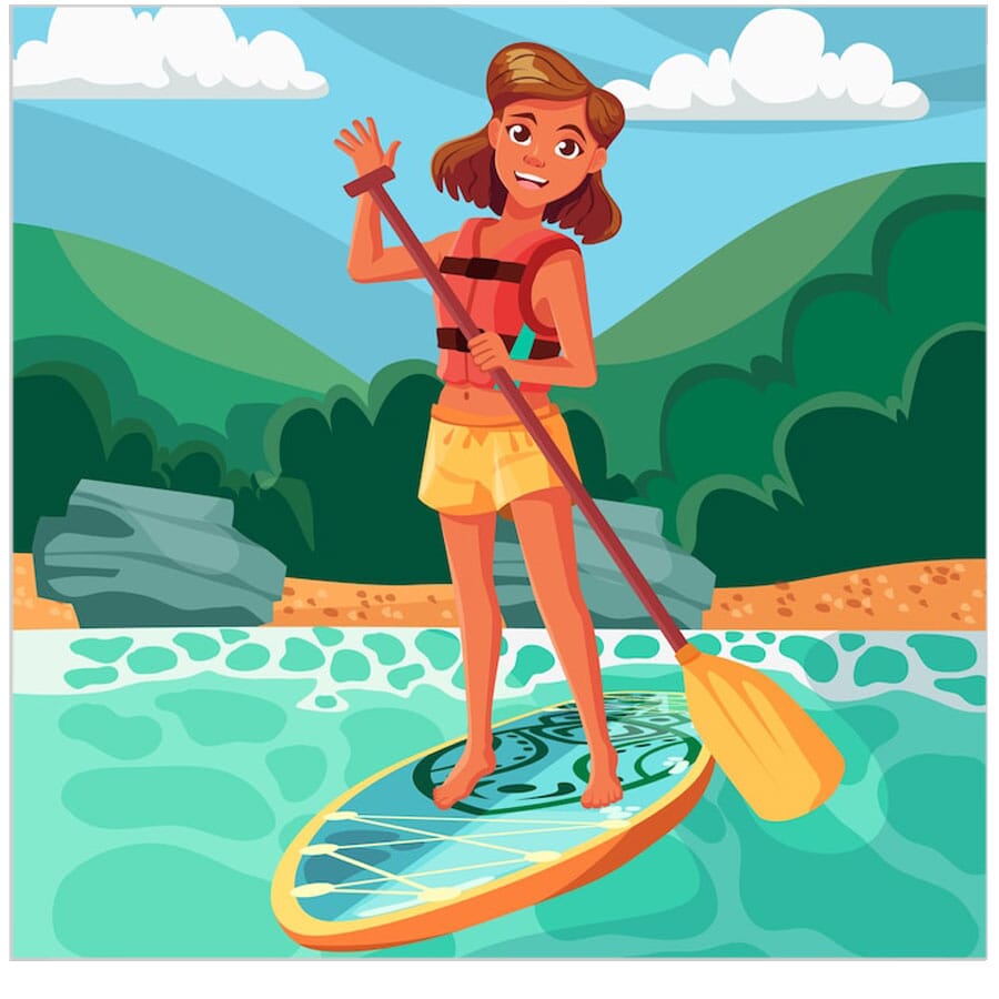 Girl in Boat