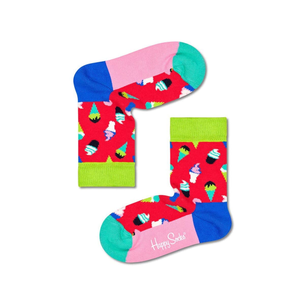 Ice Cream Crew Length Socks For Kids