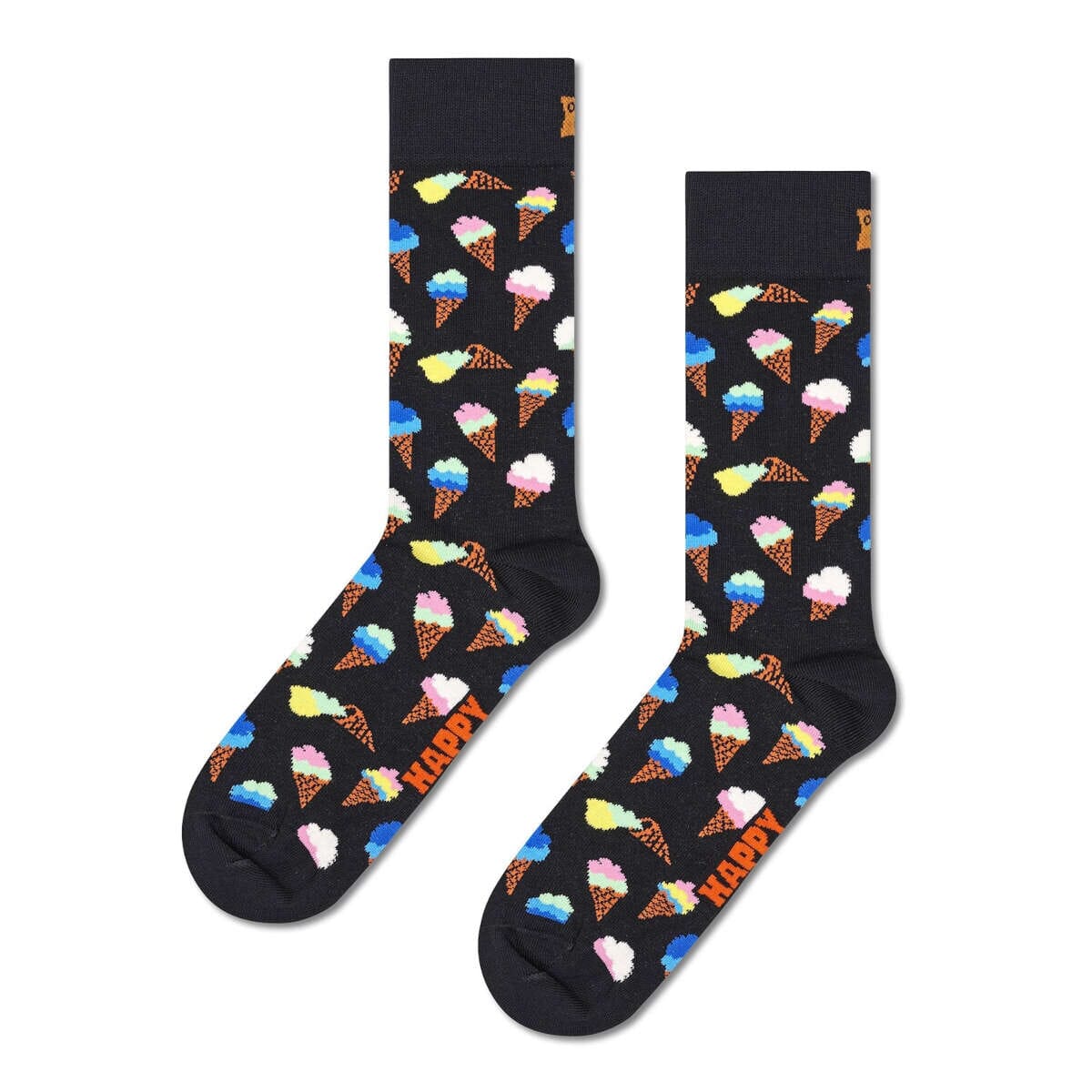 Ice Cream Crew Length Socks for Women and Men