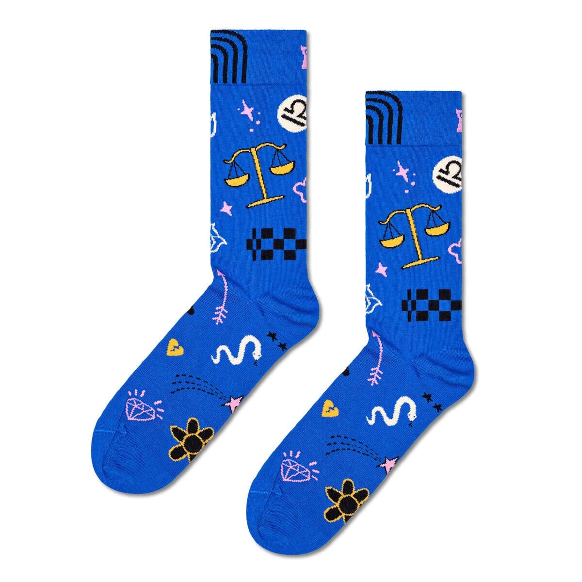 Libra Crew Length Socks for Women and Men