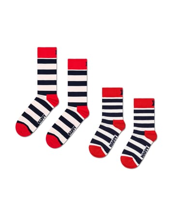 Mini Me Matching Stripe Sock Set For Kids Adults