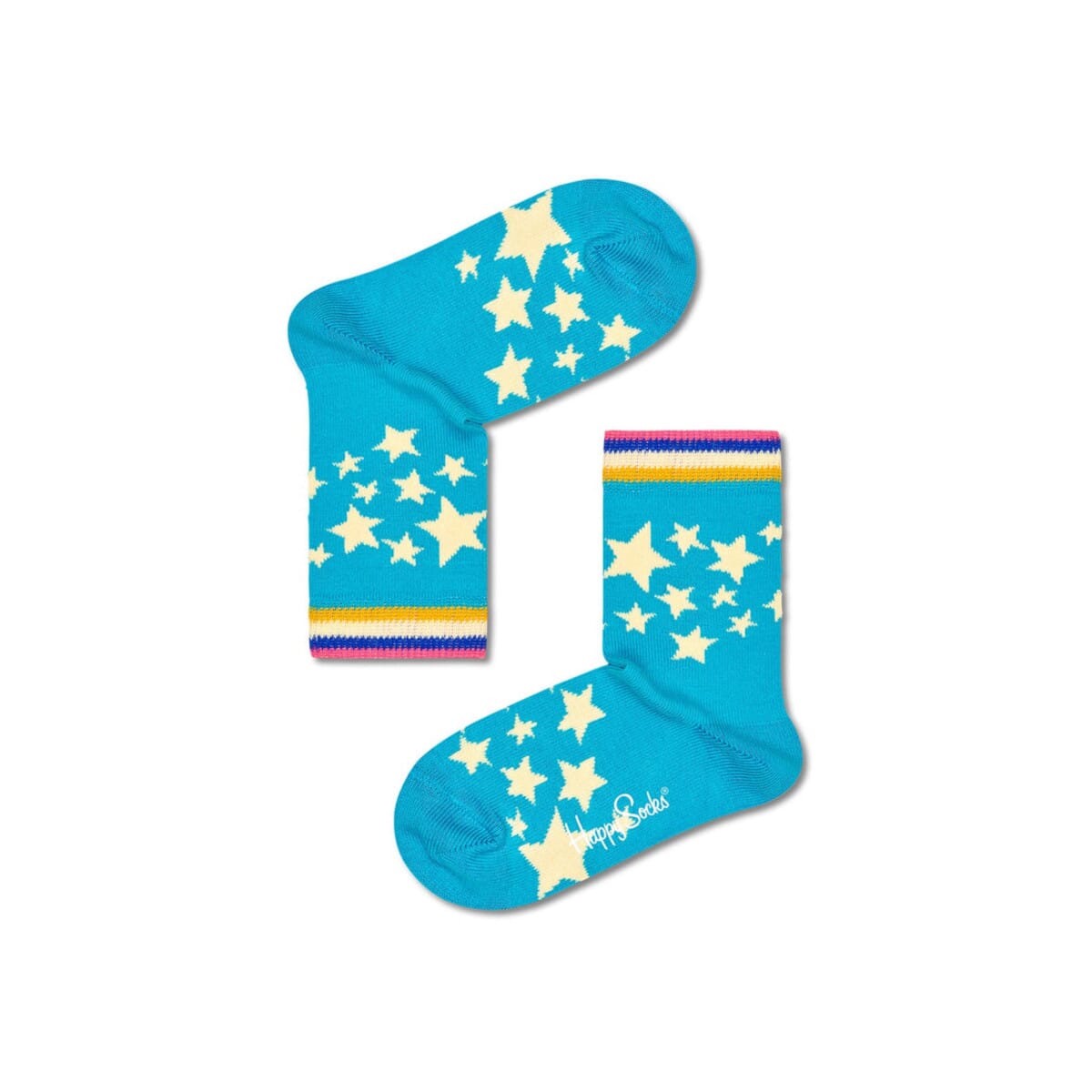 Star Crew Length Socks For Kids