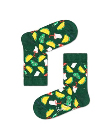 Taco Crew Length Socks For Kids