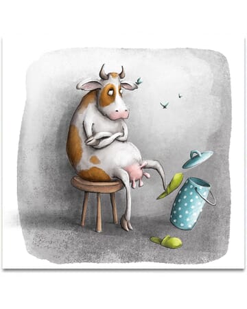 Cow On The Chair