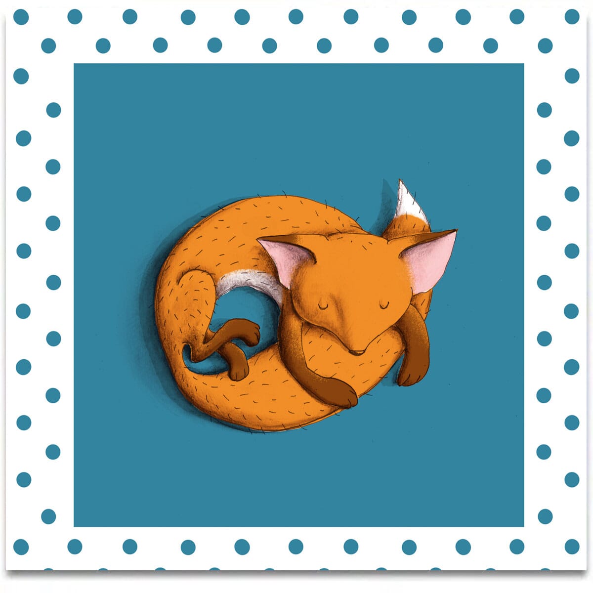 fox-sleeping