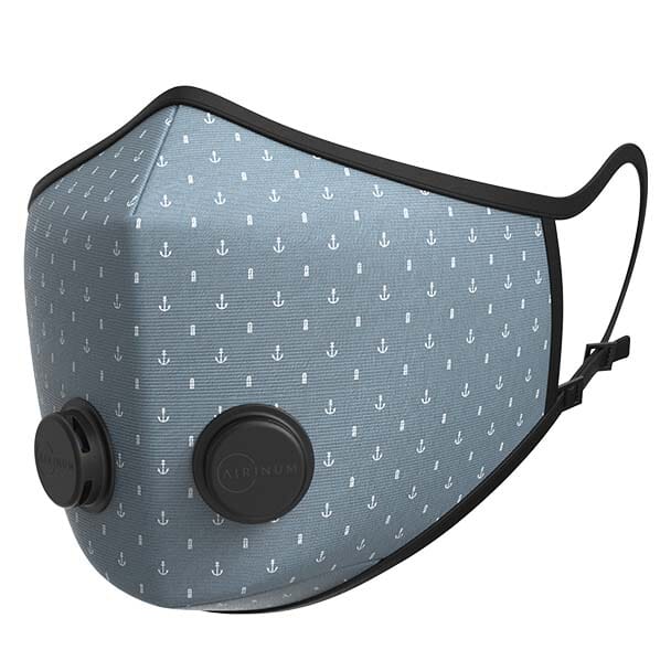Urban Breathing Mask - Navy Grey